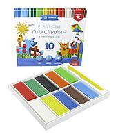 Пластилин серия "КЛАССИЧЕСКИЙ" 10 цветов ПЛ10-06К(работаем с юр лицами и ИП)