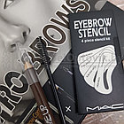 Ликвидация Maxi набор для макияжа бровей PRO. BROWS от MAC (4 оттенка теней, карандаш, кисть для нанесения,, фото 7