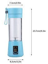 Портативный заряжаемый блендер Portable and Rechargeable Battery Juice Blender HM-03, фото 2
