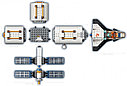 Конструктор Лунная космическая станция Lari 11386 аналог лего Космос 60227, фото 3