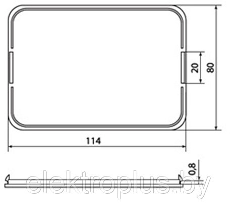 Стекло для электрощитов EKF PROxima, фото 2