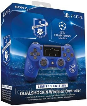 Джойстик PS4 DualShock 4 F.C. синий Limited Edition V2 Оригинал