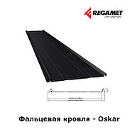 Фальцевая кровля - REGAMET Oskar, Granite Ultramat RAL8017, фото 2