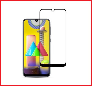 Защитное стекло Full-Screen для Samsung Galaxy M31 SM-M315 черный (5D-9D с полной проклейкой) - фото 2 - id-p130112742