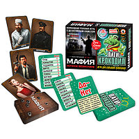 Настольная игра 2в1 Мафия Ночное безмолвие + Пати-крокодил 03730