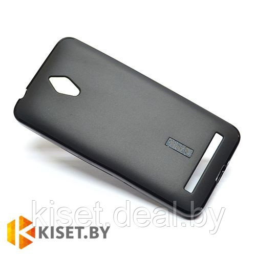 Силиконовый чехол KST MC для Asus Zenfone Go (ZC451TG) черный матовый - фото 1 - id-p130115848
