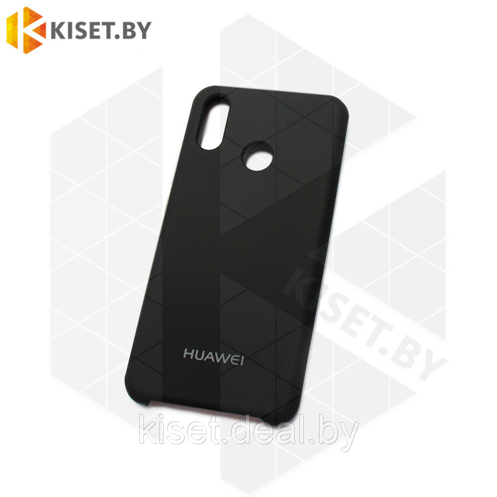 Soft-touch бампер KST Silicone Cover для Huawei P Smart Plus (Nova 3i) черный - фото 1 - id-p130116893