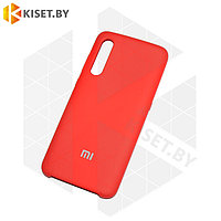 Soft-touch бампер KST Silicone Cover для Xiaomi Mi9 красный