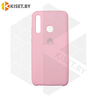 Soft-touch бампер KST Silicone Cover для Huawei Honor 10i / 20 Lite / 20e / 20i / P Smart+ Plus 2019 розовый