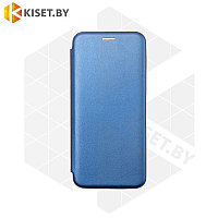 Чехол-книжка Book Case 3D Line с визитницей для Samsung Galaxy S20 Ultra синий