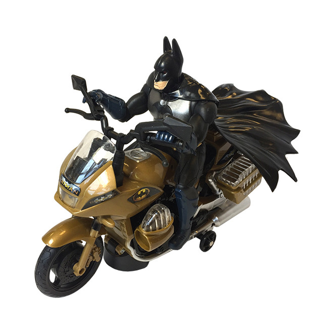 Игрушка Супергерой Бэтмен на мотоцикле (свет, звук) 3289B
