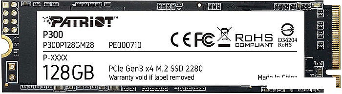SSD Patriot P300 128GB P300P128GM28, фото 2
