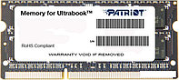 Оперативная память Patriot Memory for Ultrabook 4GB DDR3 SO-DIMM PC3-12800 (PSD34G1600L81S)