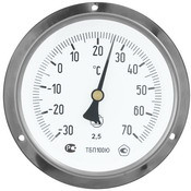 Биметаллический термометр «ТБП100Н» - фото 1 - id-p9018184