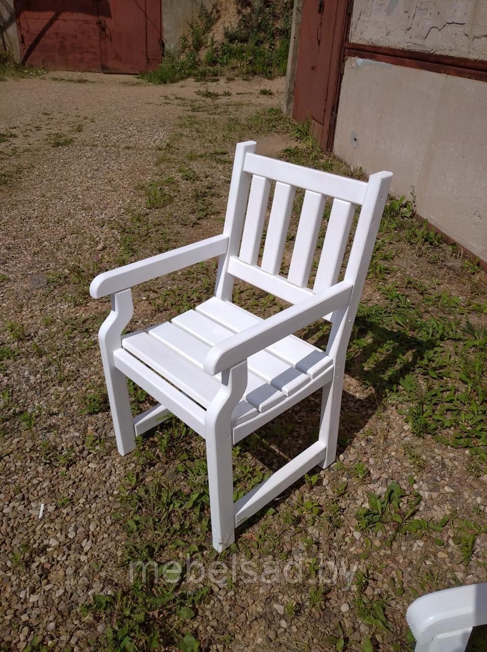 Кресло садовое из массива сосны "Для Отдыха" - фото 3 - id-p130167614
