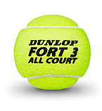 Мячи для большого тенниса DUNLOP Fort All Court (622DN601316) 4 шт.,мячи для большой тенниса,мячи для тенниса, фото 3