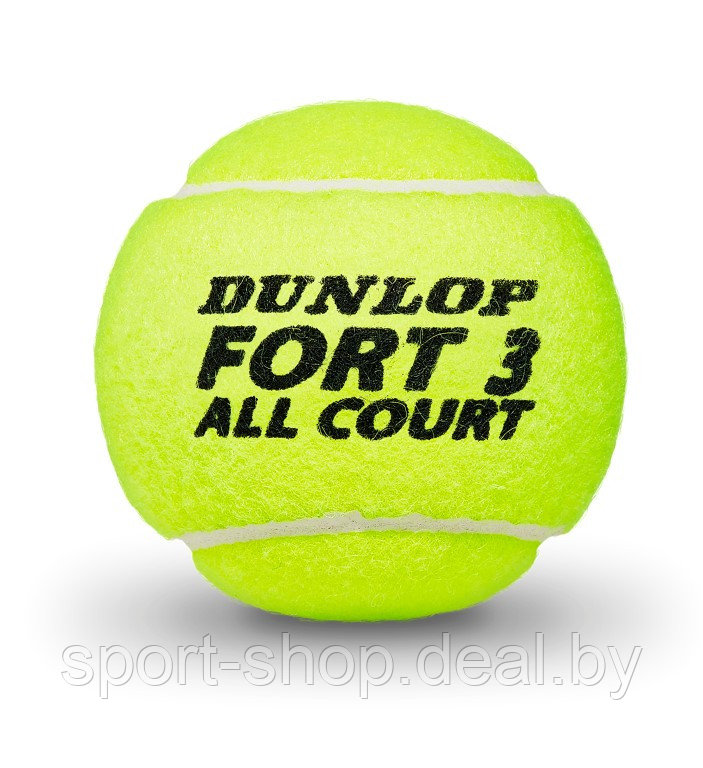 Мячи для большого тенниса DUNLOP Fort All Court (622DN601316) 4 шт.,мячи для большой тенниса,мячи для тенниса - фото 3 - id-p130174372