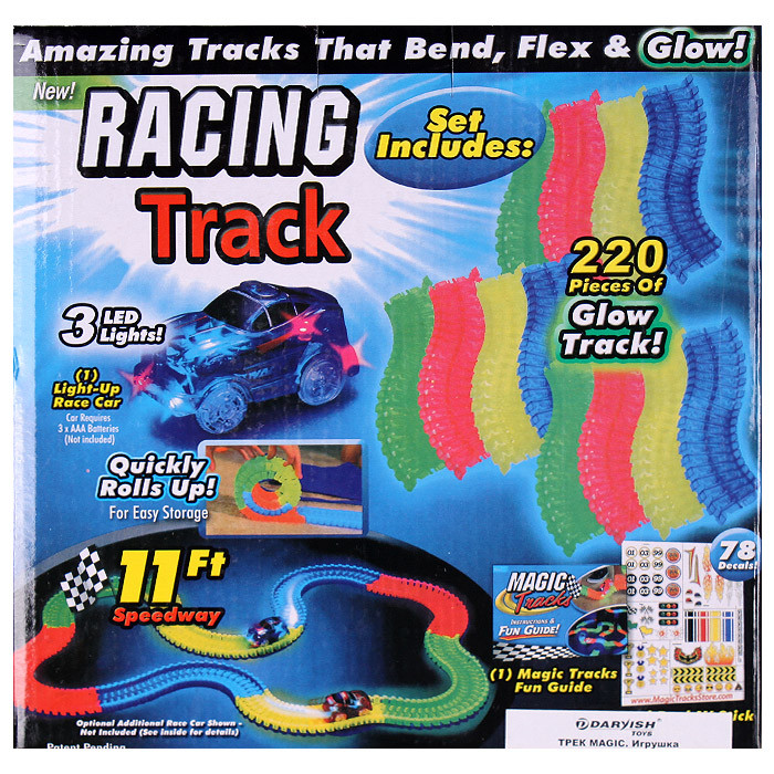 Конструктор Гоночная трасса Racing track (220 предметов) - фото 2 - id-p65628184