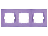 Рамка 3-ая горизонтальная пурпурная, RITA, MUTLUSAN