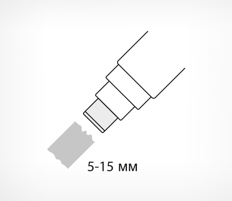 Маркер меловой на водной основе, линия - 15 мм - фото 2 - id-p130188102