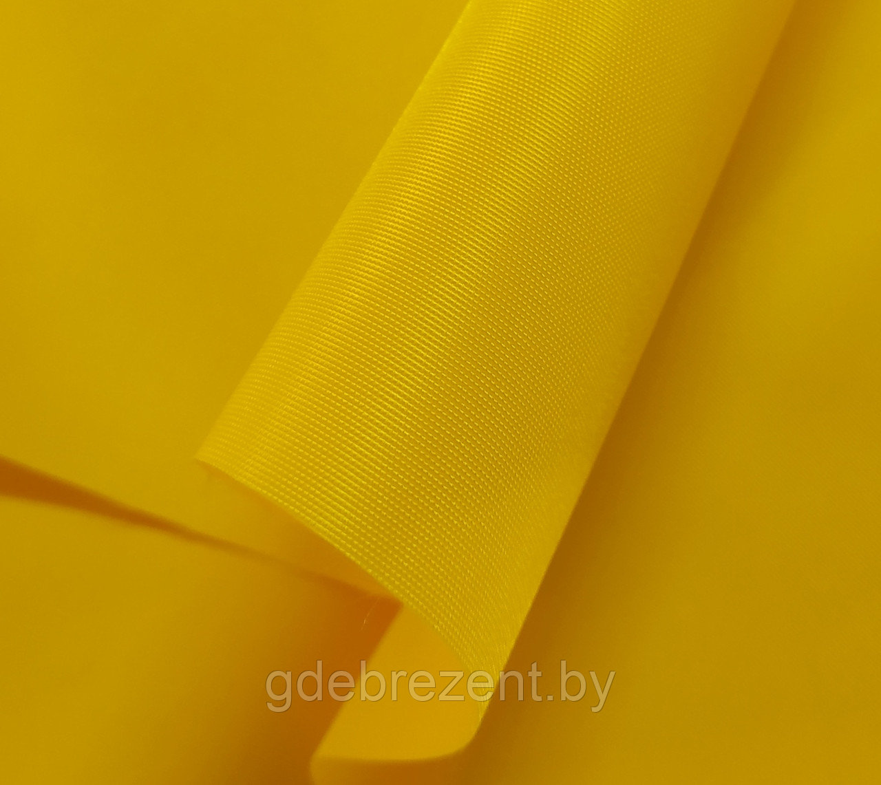 Ткань Оксфорд 240d 3000ПУ - желтый - фото 1 - id-p130233916