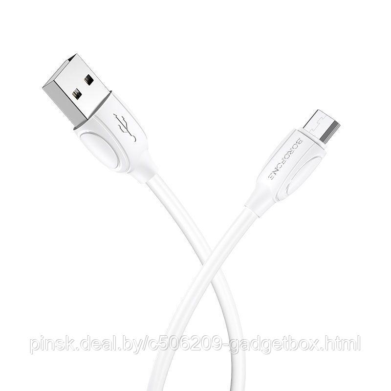 Кабель-USB Borofone BX19 micro-USB - фото 1 - id-p130057117