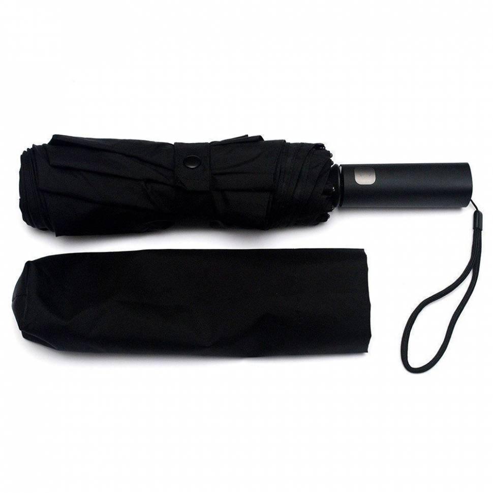 Зонт Xiaomi automatic folding umbrella black 4002