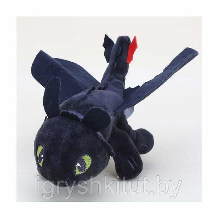 Мягкая игрушка Беззубик (Ночная фурия) Как приручить дракона 50 см - фото 2 - id-p130287232