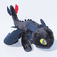 Мягкая игрушка Беззубик (Ночная фурия) Как приручить дракона  50 см