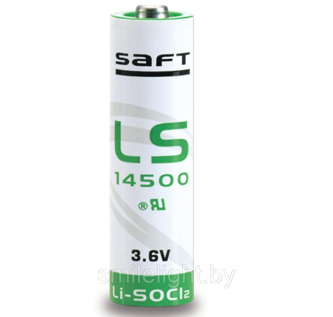 Элемент питания SAFT LS14500 AA Lithium - фото 1 - id-p130287265