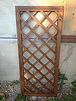 Решетка оконная декоративная из массива сосны "Классика"