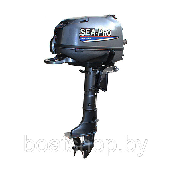 Лодочный 4-х тактный мотор Sea-Pro F 5S - фото 2 - id-p130301166