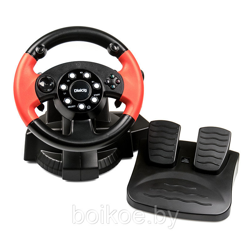 Игровой руль Dialog E-Racer GW-225VR - фото 1 - id-p130310974