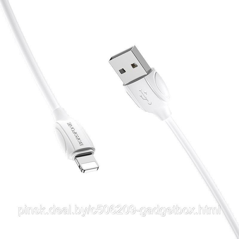 Кабель Borofone BX19 Benefit Lightning-USB - фото 6 - id-p130057118