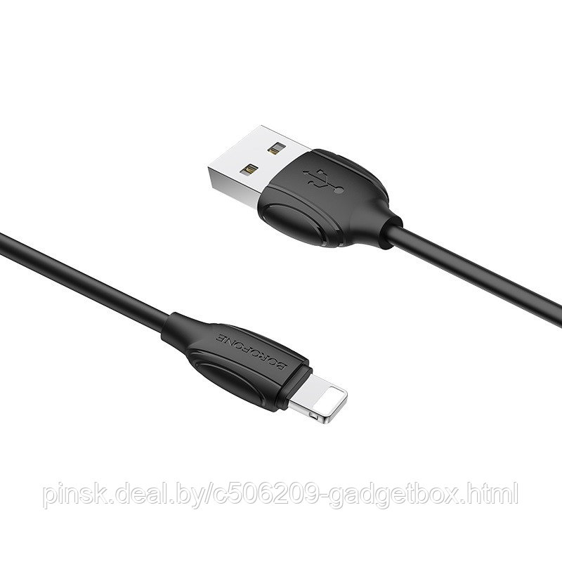 Кабель Borofone BX19 Benefit Lightning-USB - фото 3 - id-p130057118