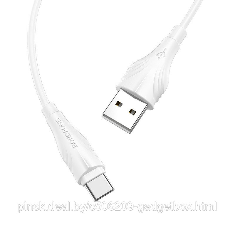 Borofone BX18 Type-C-USB 1m - фото 3 - id-p130057126