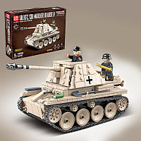 Конструктор Немецкая противотанковая САУ Marder III, 608 дет.,100083, аналог LEGO (Лего)