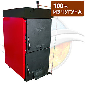 Твердотопливный чугунный котел OPOP UNI 4, фото 2