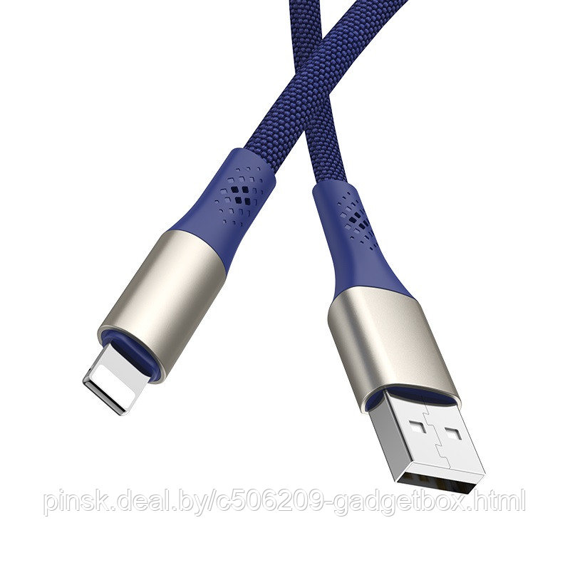 Кабель Borofone BU7 Superior Lightning-USB - фото 7 - id-p130057130