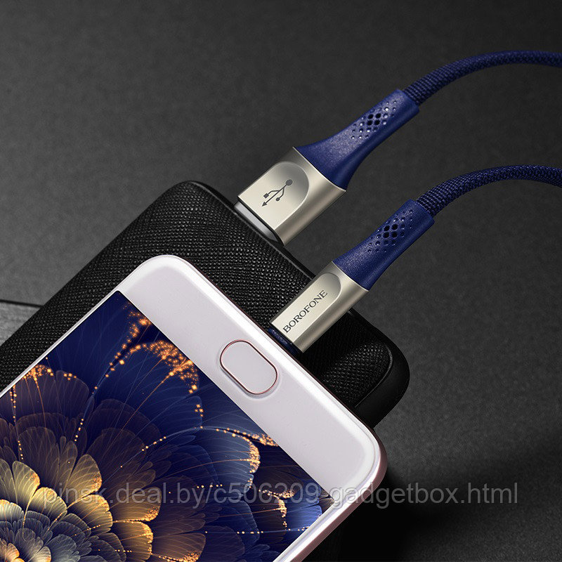 Кабель Borofone BU7 Superior microUSB-USB - фото 6 - id-p130057129