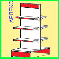 Стеллаж островной 1560х700х1080 * Арлекс