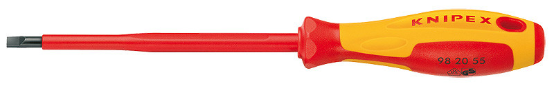 Отвертка для винтов с шлицевыми головками KNIPEX KN-982025