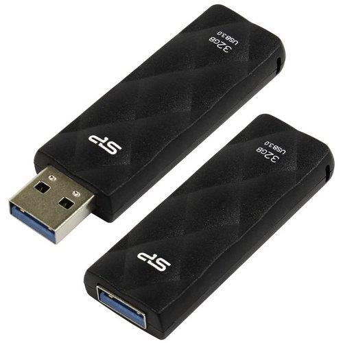 USB 3.0  Silicon Power 32GB Blaze B20 Black