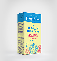 Крем для взбивания на растительных маслах "DALLY CREAM" со вкусом пломбира