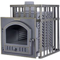 Чугунная банная печь Гефест GFS ЗК 25 (П) в сетке