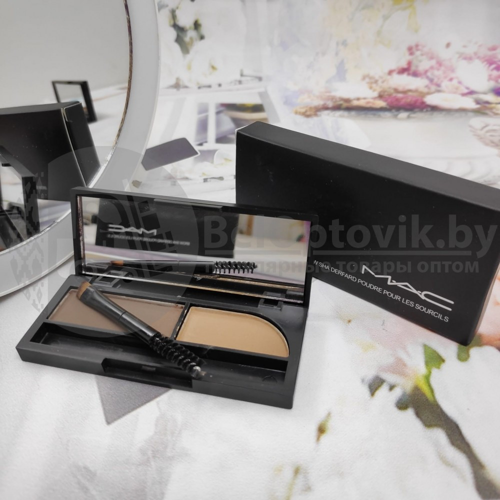 Тени для бровей MAC Brow Sha Derfard Poudre Pour Les Sourcils 3 гр. Тон 1 - фото 2 - id-p130365239