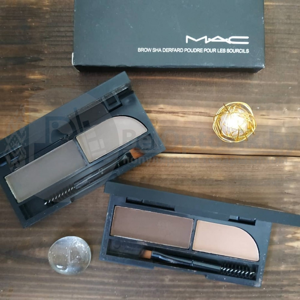 Тени для бровей MAC Brow Sha Derfard Poudre Pour Les Sourcils 3 гр. Тон 1 - фото 9 - id-p130365239