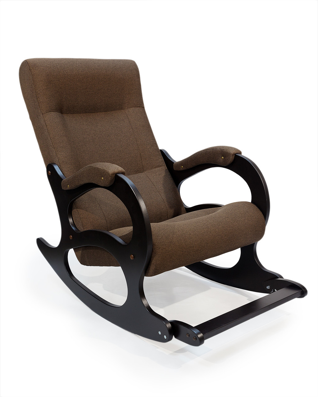 Кресло-качалка Бастион №2 с подножкой рогожка (UNITED 8) - фото 1 - id-p130383053