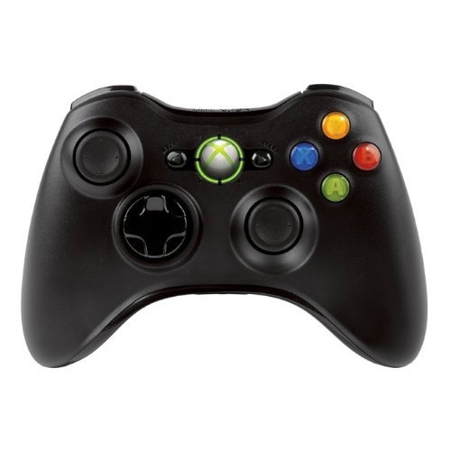 Геймпад Xbox 360 Microsoft беспроводной (копия) черный