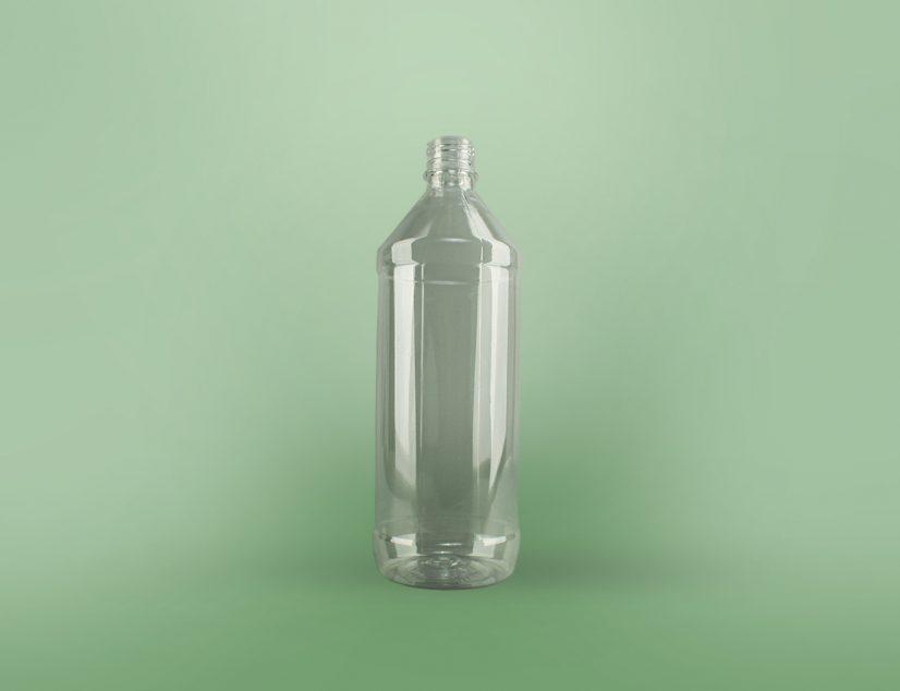 Бутылка с крышкой 1 л. горловина 28 мм и НДС - фото 1 - id-p130397157